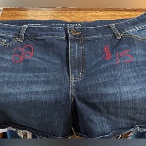 Lane Bryant Jean Shorts